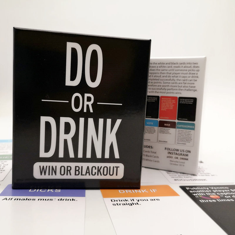 Do or Drink Party Card Game - Adult Drinking Game