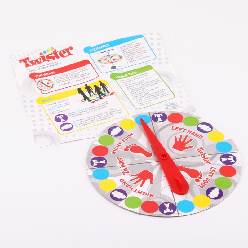 Twister Game Mat - Classic Party Floor Game