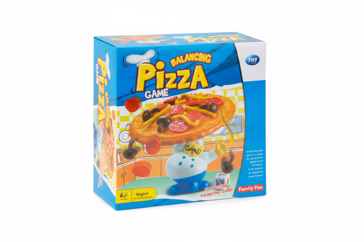Pizza Balance Game - Stacking Challenge for Kids