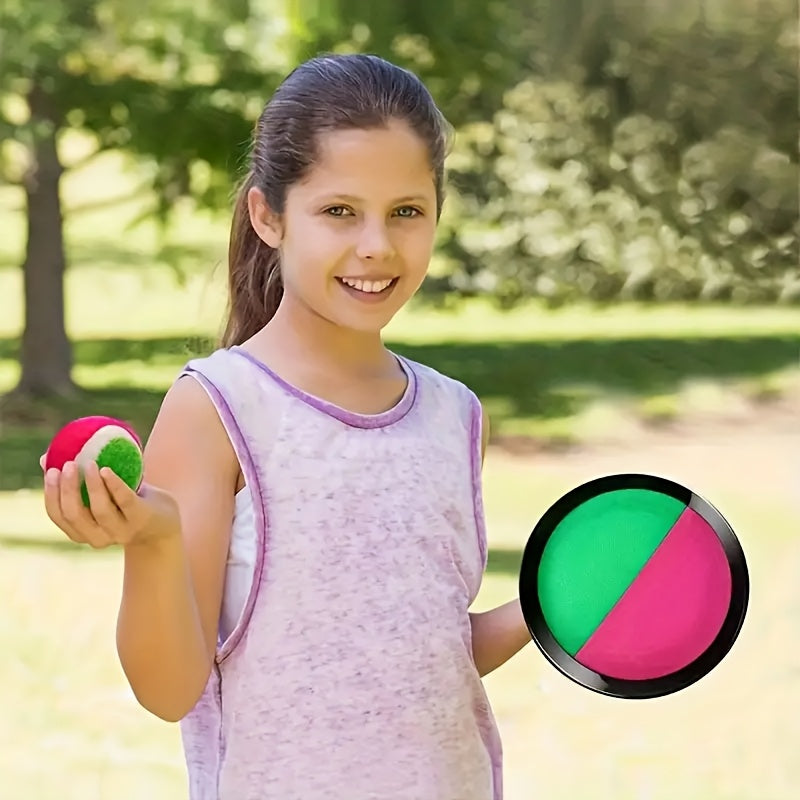 Sticky Ball Toss Game - Outdoor Party Game Set