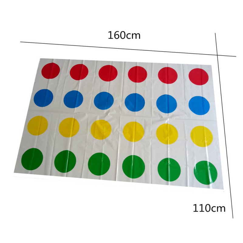 Twister Game Mat - Classic Party Floor Game
