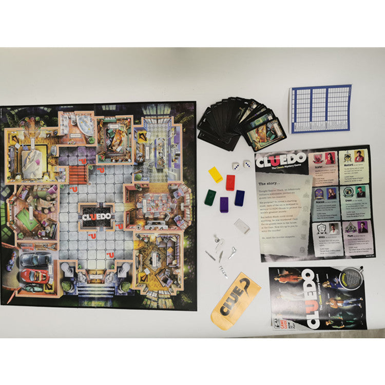 Cluedo Mystery Board Game - Classic Detective Game