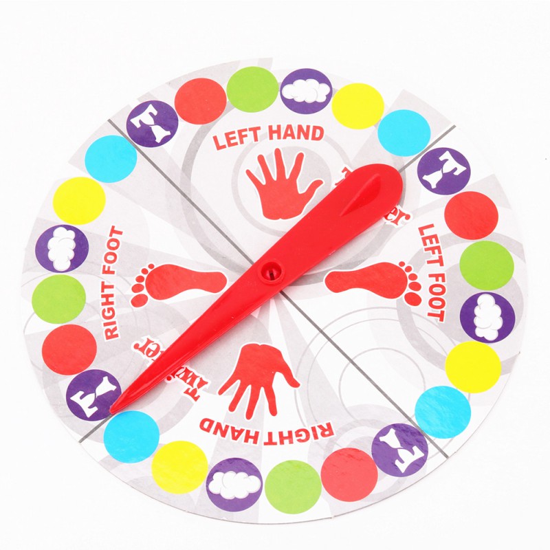 Twister Game Mat - Classic Party Floor Game