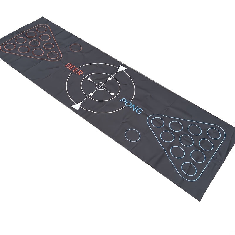 Portable Beer Pong Mat - Party Drinking Game