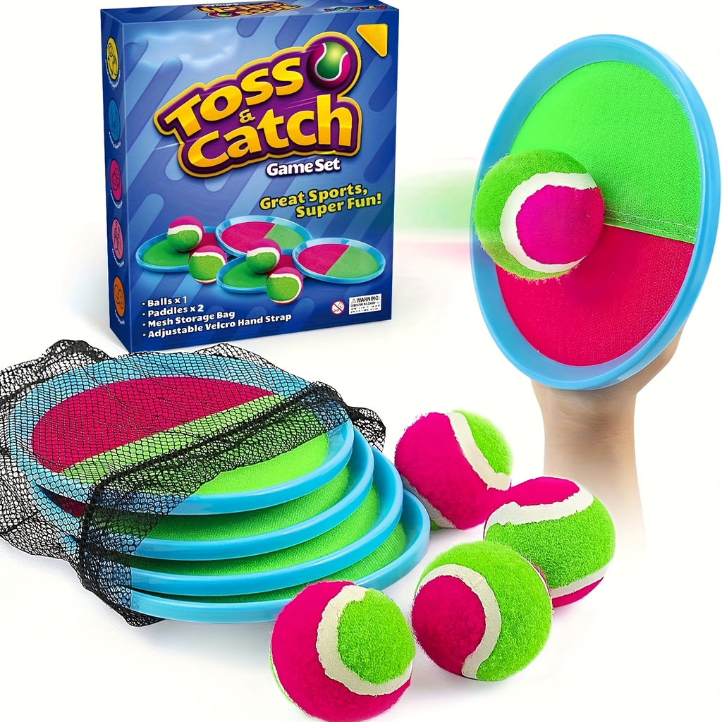 Sticky Ball Toss Game - Outdoor Party Game Set