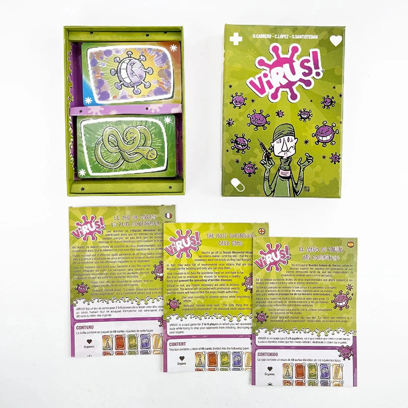 Virus Card Game - Contagious Party Game