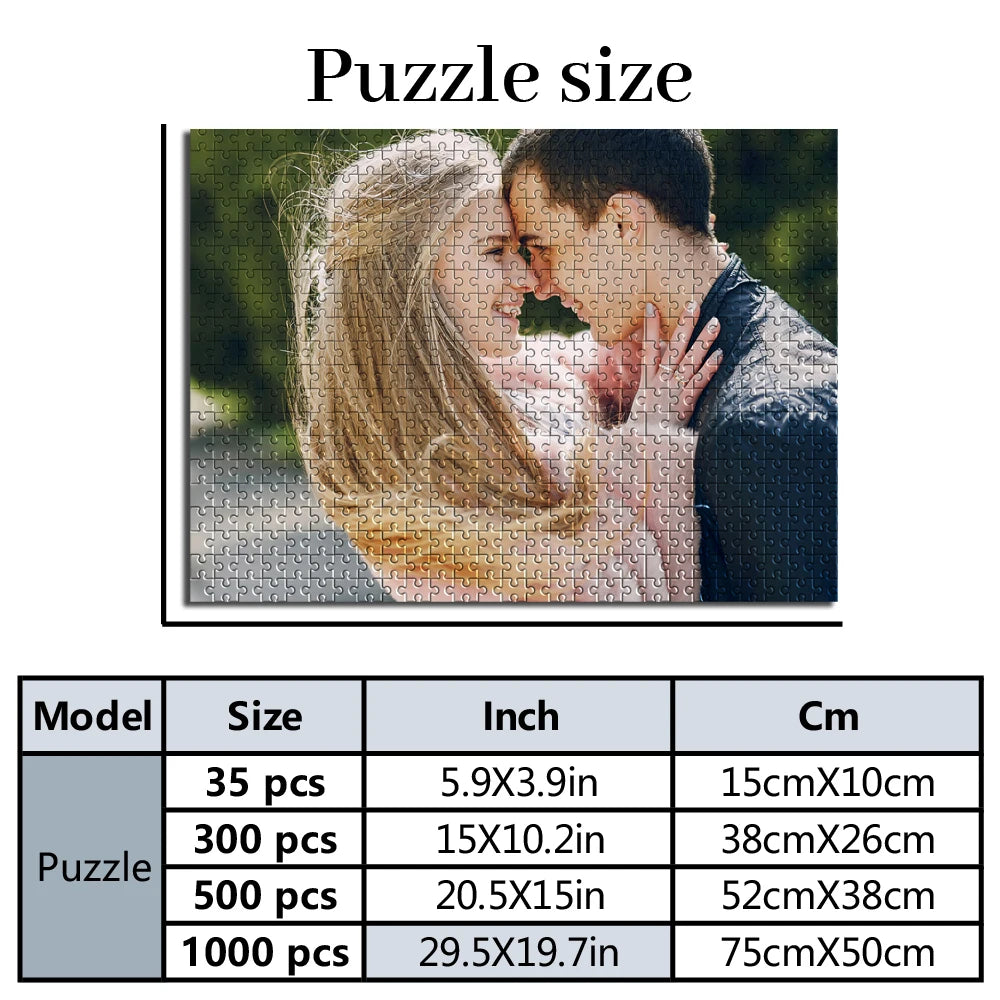 Custom Photo Puzzle - Personalized Jigsaw Gift