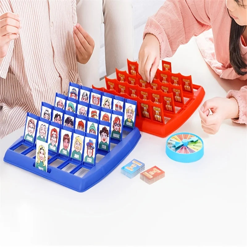 Guess Who Game - Classic Two-Player Guessing Board Game