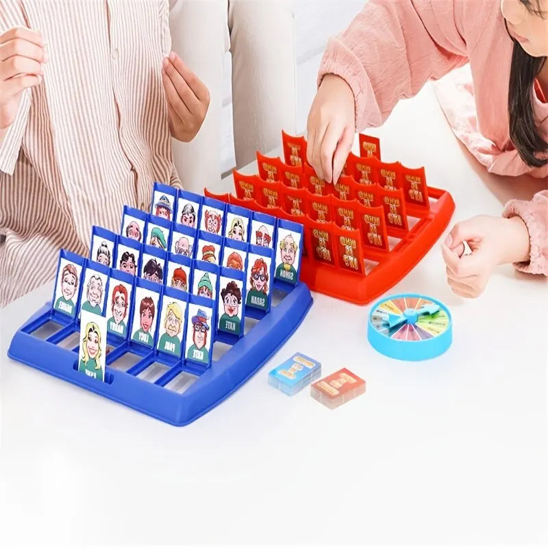 Guess Who Game - Classic Two-Player Guessing Board Game