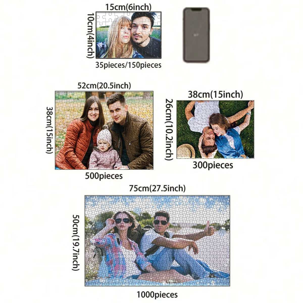 Custom Photo Puzzle - Personalized Jigsaw Gift