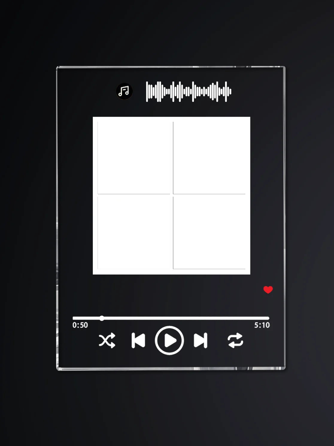 Custom Spotify Music Plaque - Personalized Song Gift