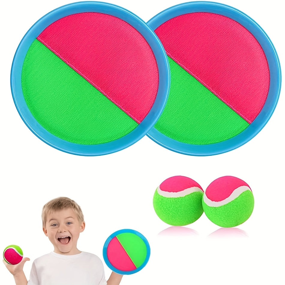 Sticky Ball Toss Game - Outdoor Party Game Set